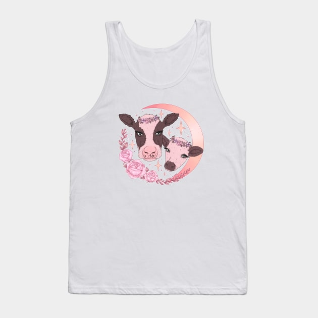 Magical Happy Cows Tank Top by chiaraLBart